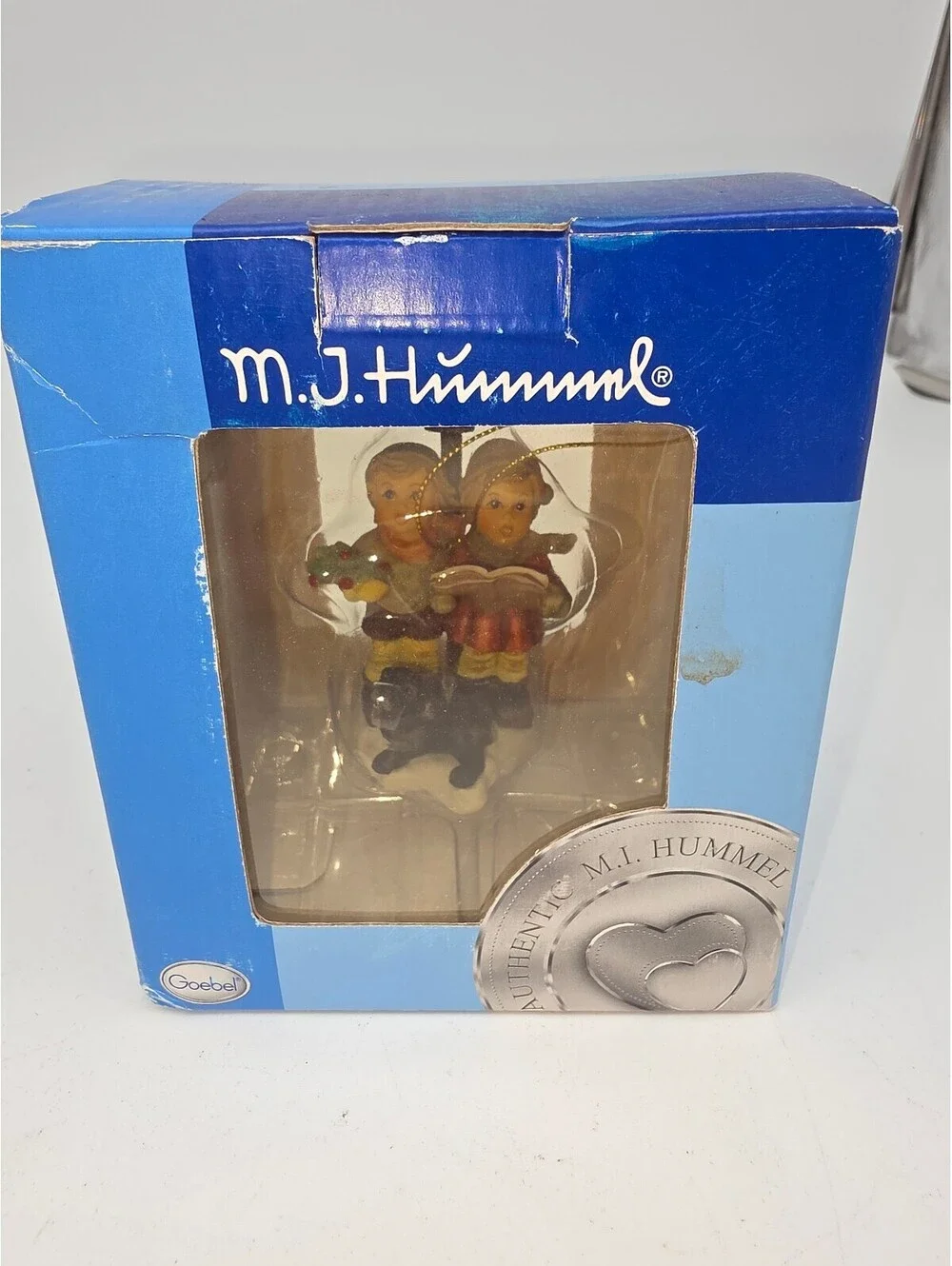 M.I. Hummel Wintertime Duet Figurine Ornament 3.5